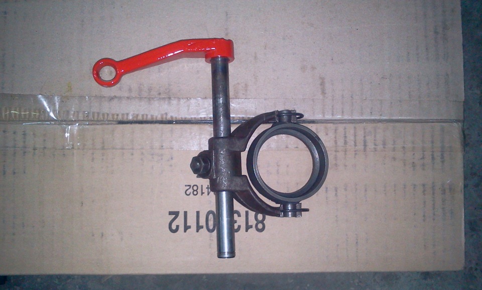 Переделка переднего кронштейна крепления коробки и рычага привода ...