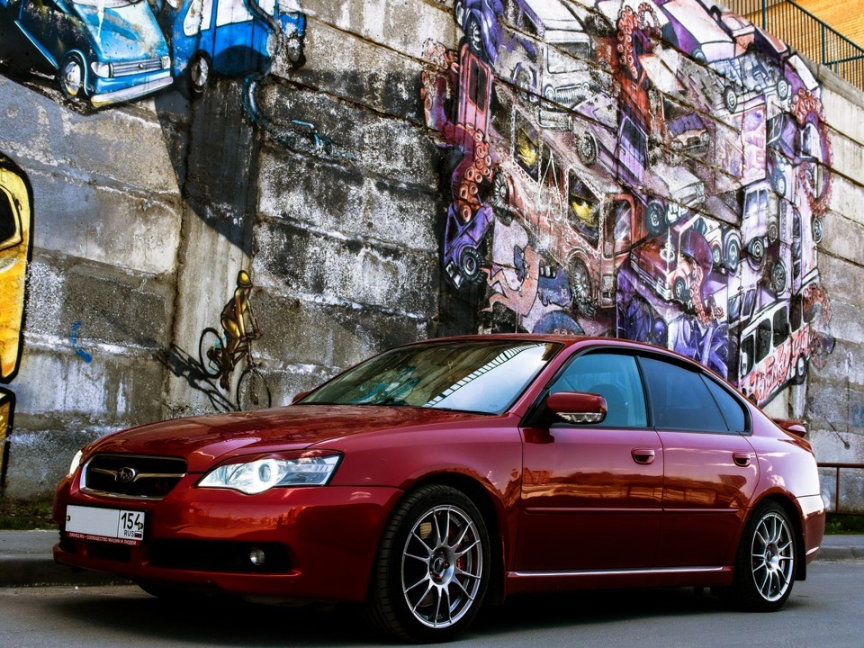 Фото в бортжурнале Subaru B4 (BL)