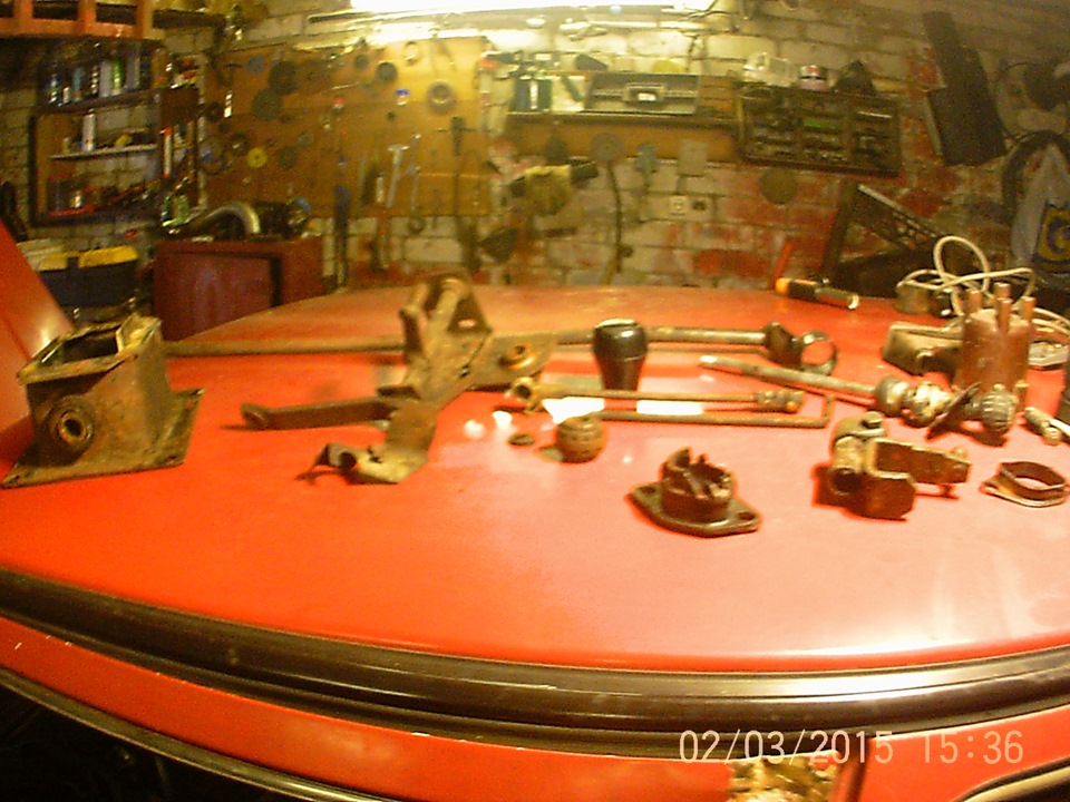 Ремонт рулевой рейки и кулисы. — Volkswagen Golf Mk2, 1,6 л, 1984 года ...