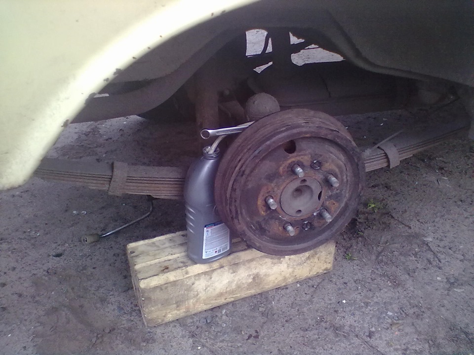 тормоза часть 3 и прокачка — ИЖ Москвич 412, 1,5 л, 1973 года | своими ...