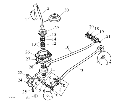 Восстановление кулисы КПП. Деталюхи. — MG ZR, 1,8 л, 2001 года ...