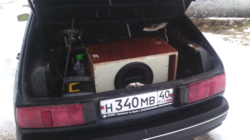 сабвуфер пионер 1300 ватт ts-w304r — ИЖ 2126, 1,5 л, 2004 года ...