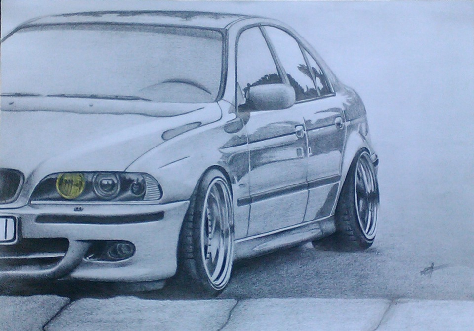 Рисунок bmw m5 e39