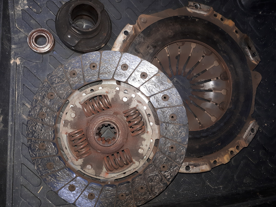 ТО-40 000, опорный первичного вала и сцепление — УАЗ Patriot, 2,7 л ...