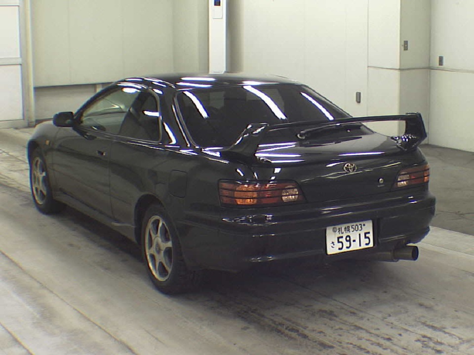 Toyota Levin ae111 черный