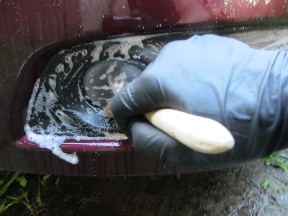 ПТФ и накладка — Nissan Teana (J32)