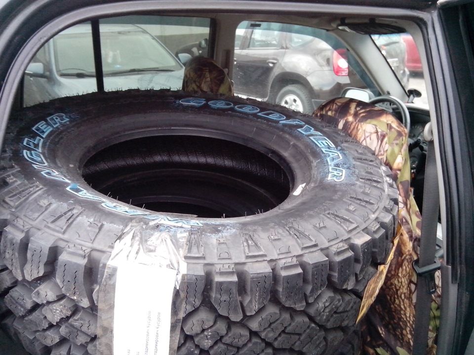 шины шевроле трекер