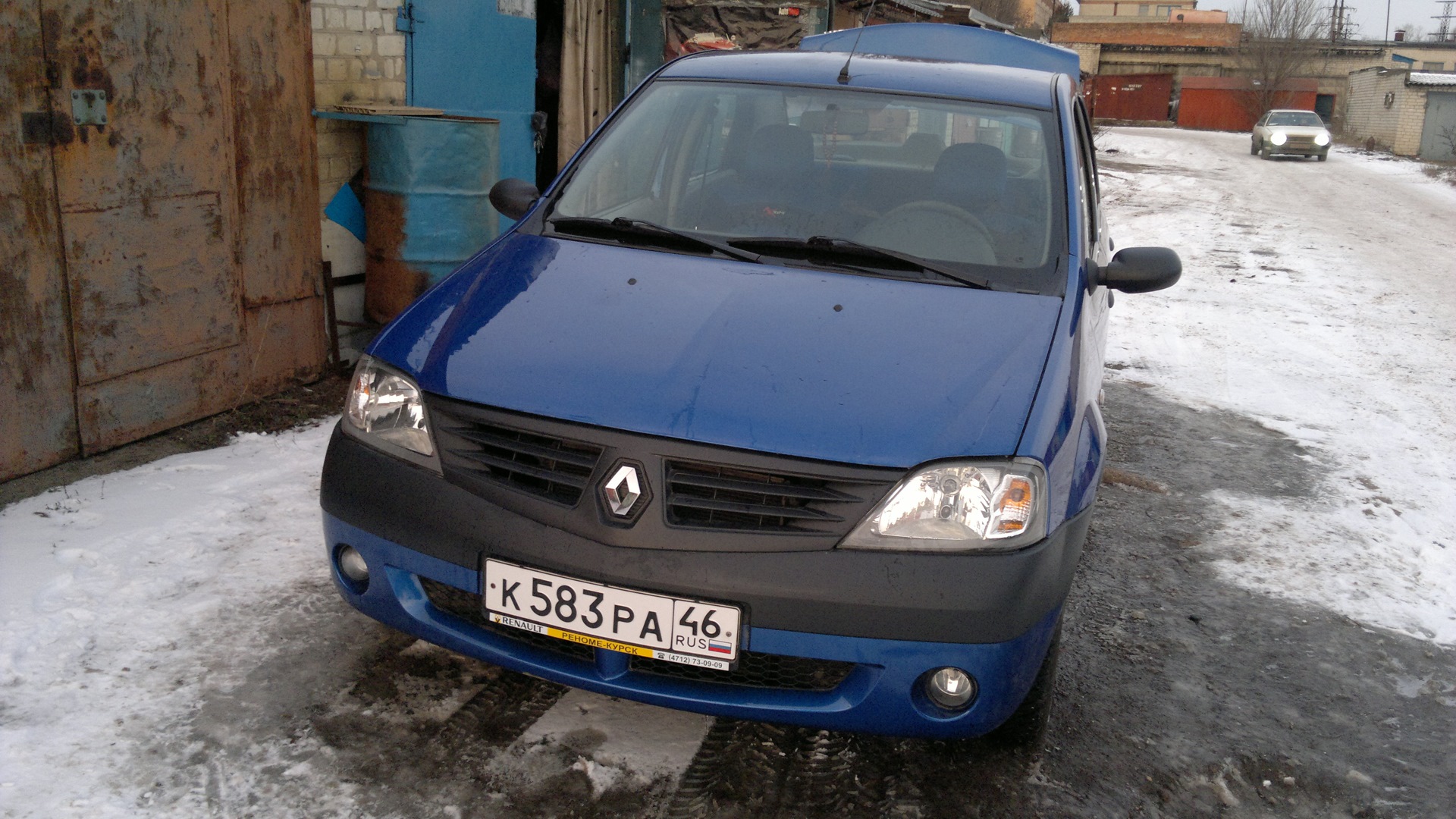 Renault Logan (1G) 1.4 бензиновый 2009 | Blue на DRIVE2