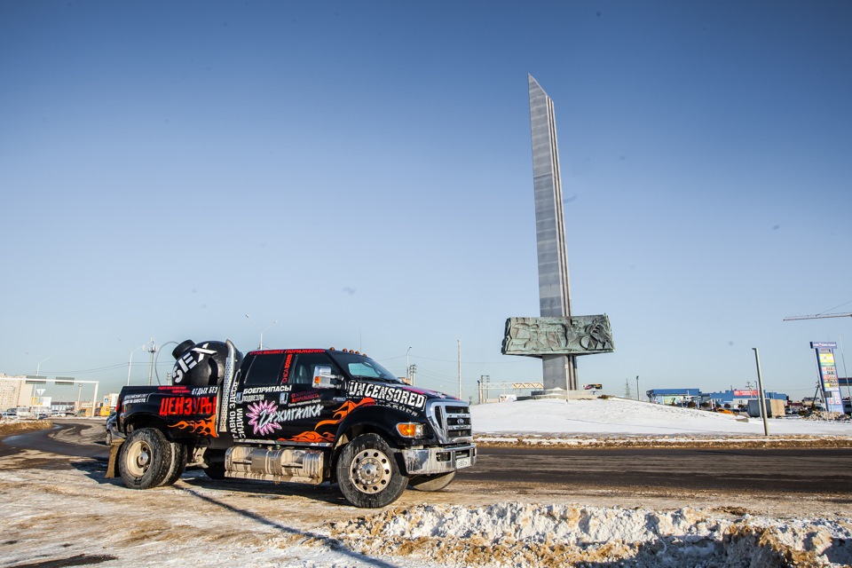 Ставрополь. — Ford F-Series (12G), 6,7 л, 2011 года | путешествие | DRIVE2