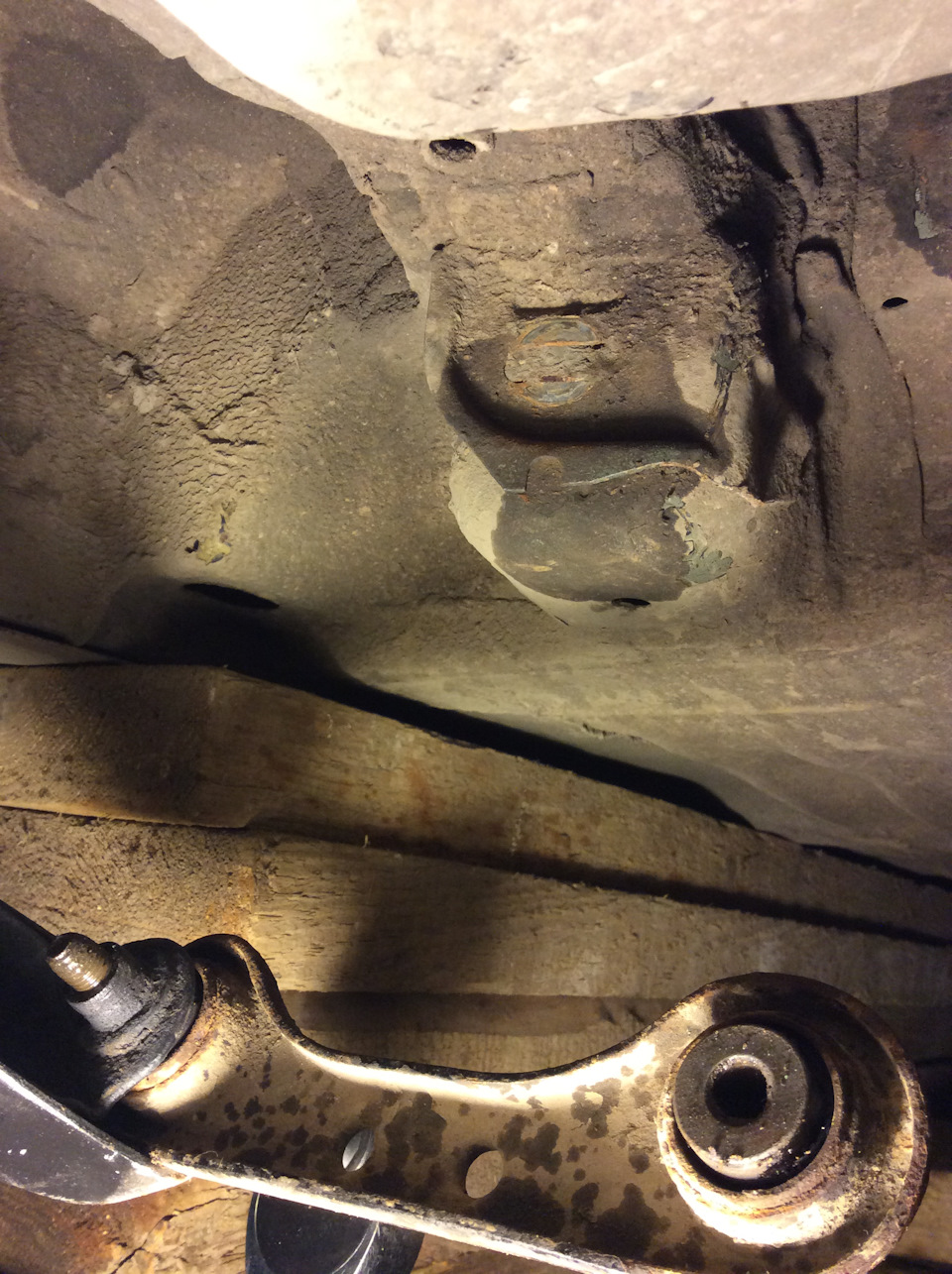 Левая сторона открутилась более-менее — Honda Civic (5G)