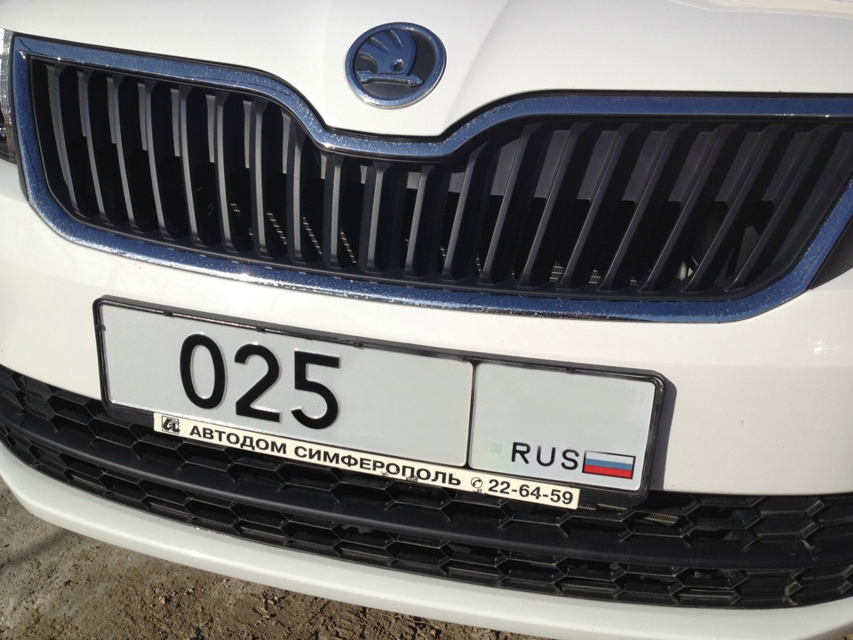 Рамка для Шкоды — DRIVE2
