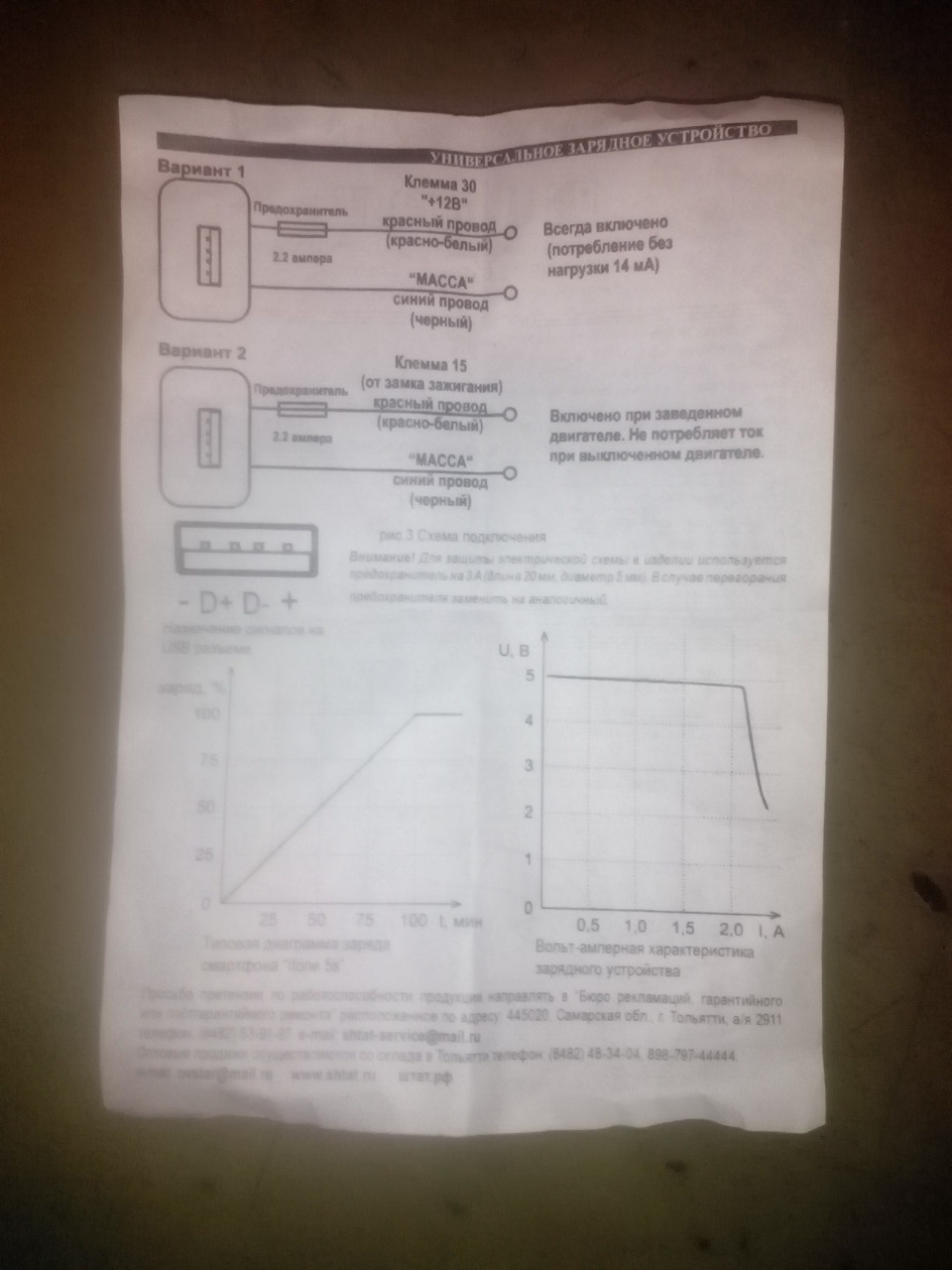 Установка usb зарядки для телефонов/планшетов. — Lada Приора седан, 1,6 л,  2010 года | тюнинг | DRIVE2