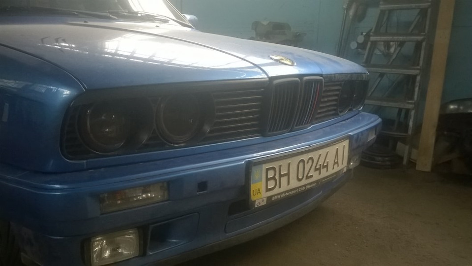 Затемнение фар — BMW 3 series (E30), 2,5 л, 1990 года | стайлинг | DRIVE2