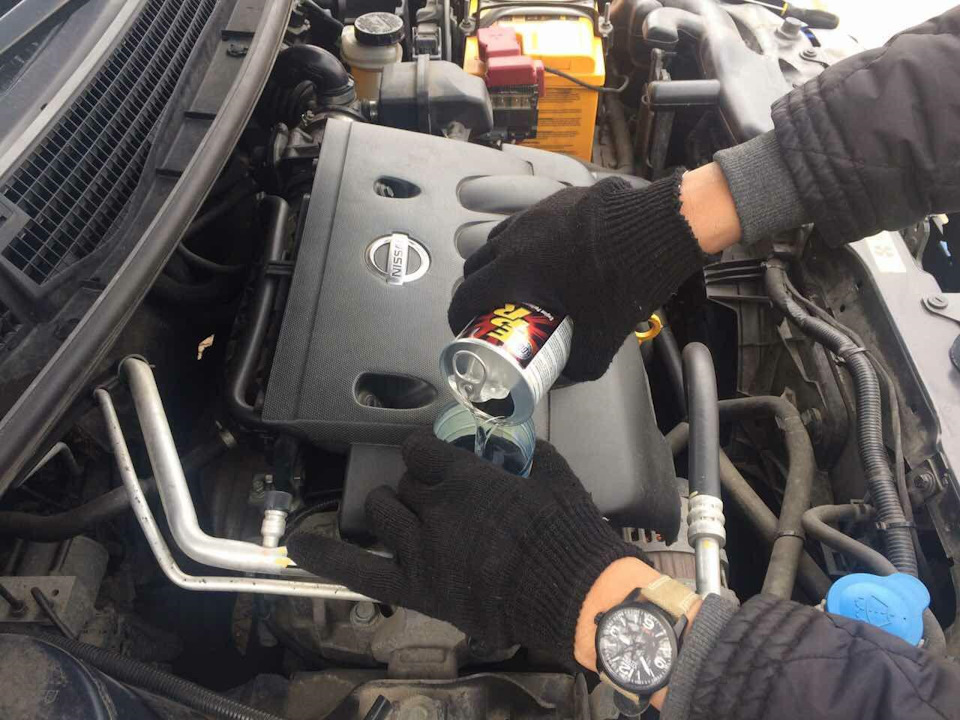 Заливаем — Nissan Qashqai (1G)