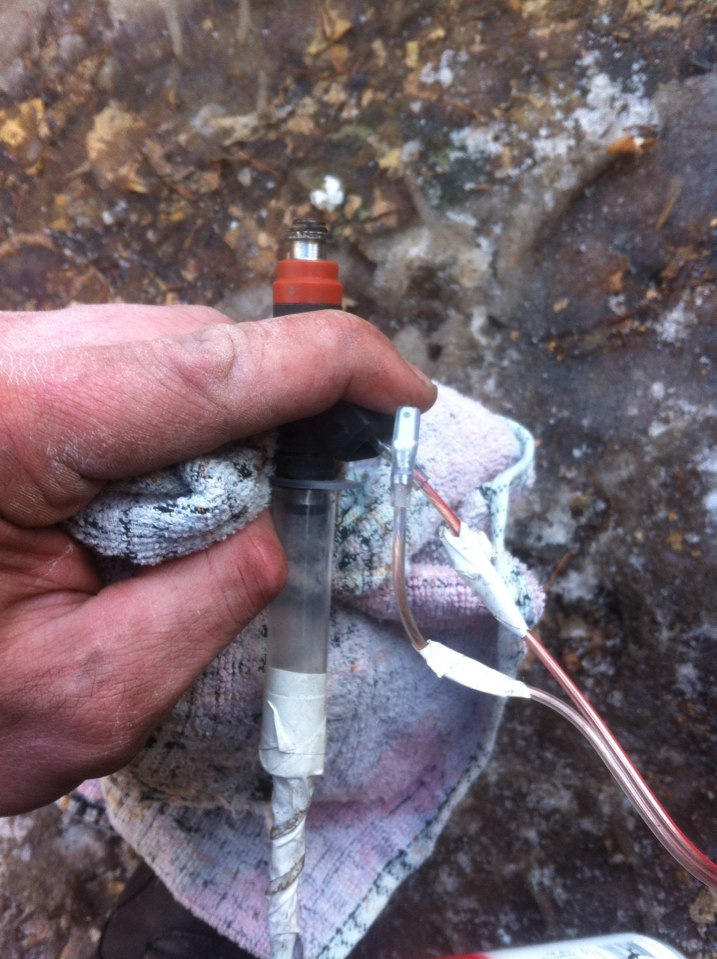 Чистка форсунок, топливной рампы и дросселя — Lada 2114, 1,6 л, 2009 ...