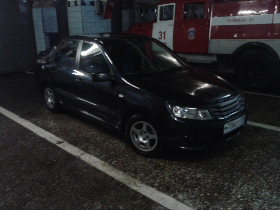 Приблизился к спорту)))) — Lada Гранта (1G), 1,6 л, 2012 года ...