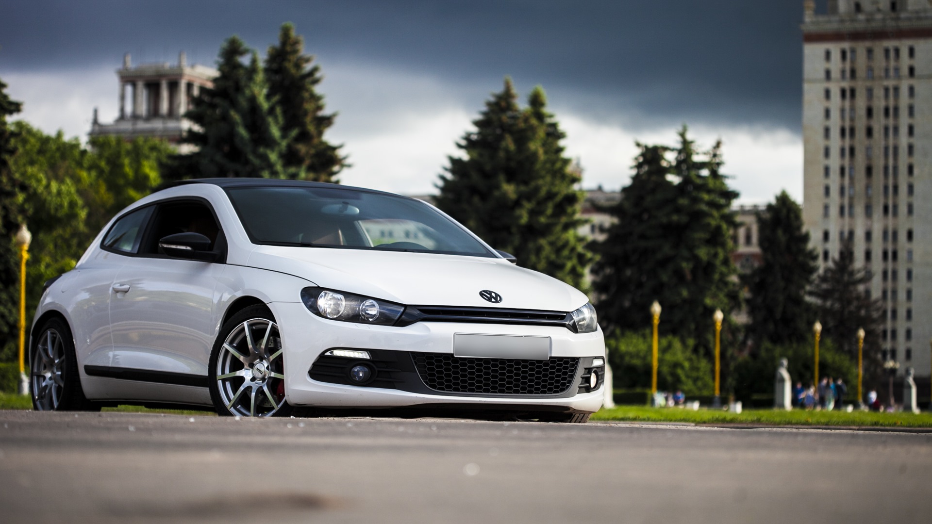 Scirocco Volkswagen коричневый