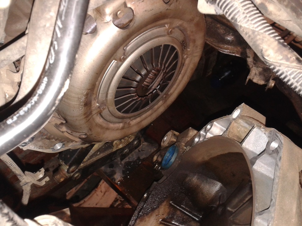 Замена сцепления (Kraft Tech) — Ford Focus Wagon II, 1,8 л, 2007 года ...