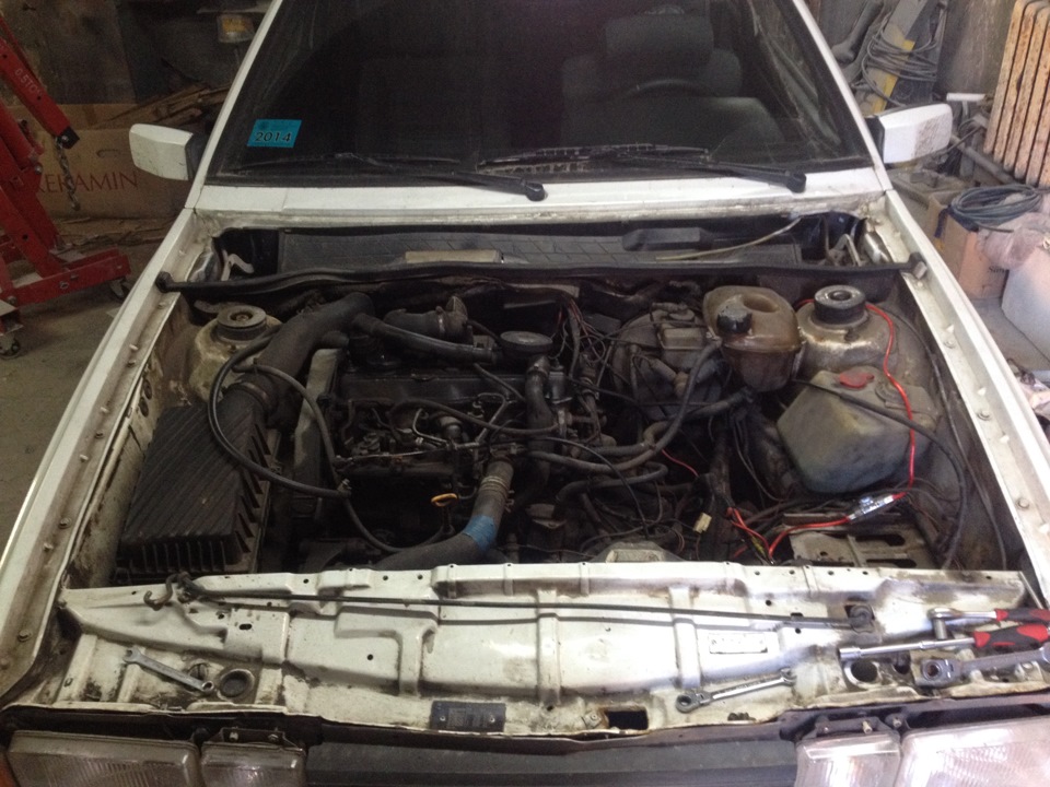 Купил мотор 1.9 TDI — Volkswagen Transporter T3, 1,9 л, 1984 года ...