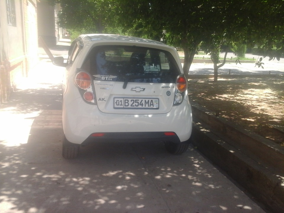 свежее фотка машины. — Chevrolet Spark (M300), 1 л, 2012 года ...
