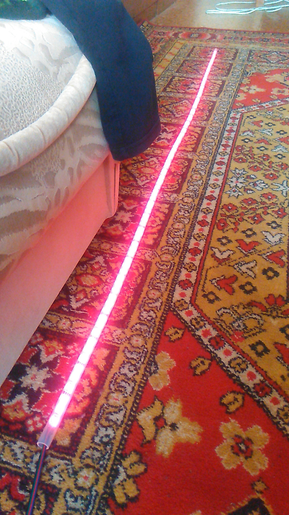 Псевдонеон. Подсветка дна. =) — Mitsubishi Lancer IX, 2 л, 2007 года ...