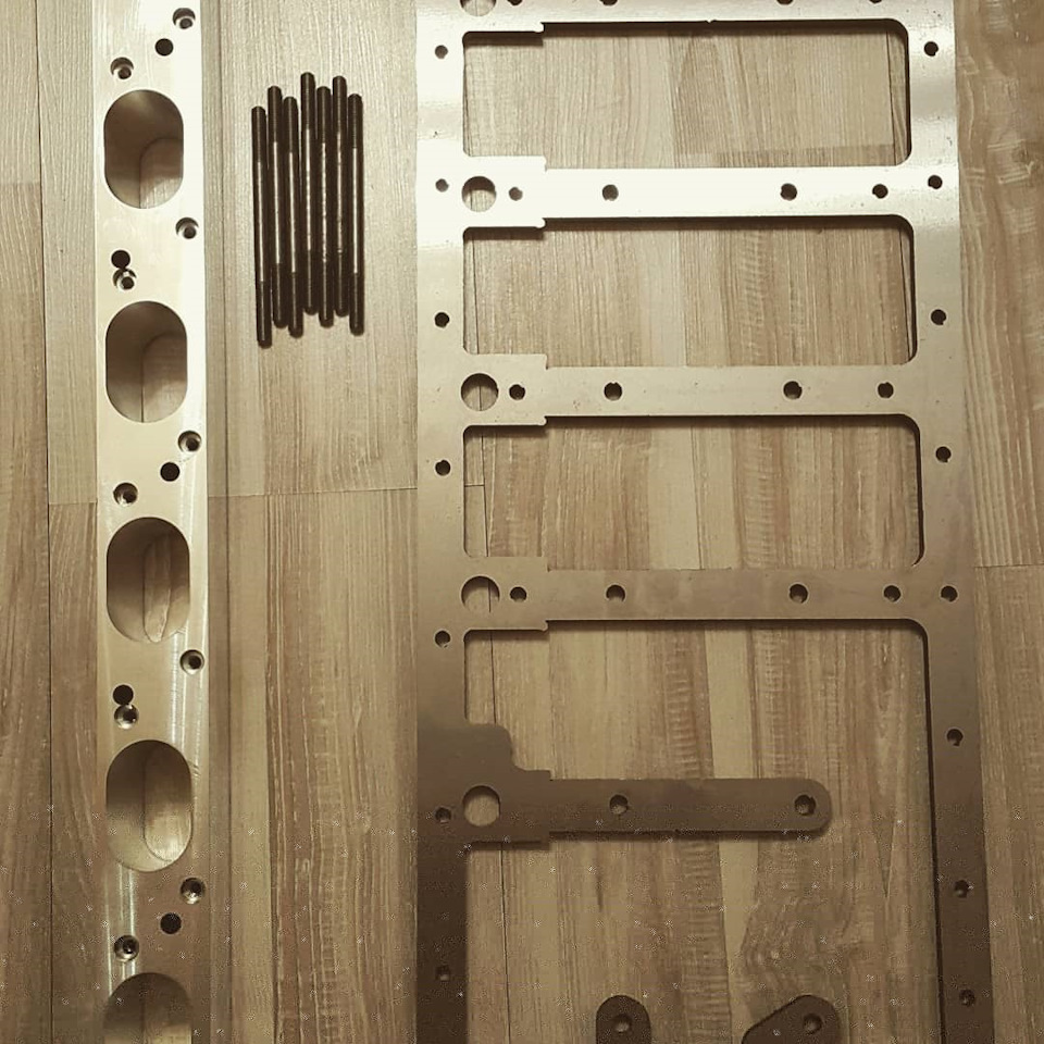 Плита усиления блока BMW M50 и переходник для дроселей S54/M50 — DRIVE2