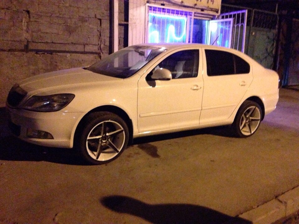 Колеса r18 vossen — Skoda Octavia A5 Mk2, 0,6 л, 2012 года | колёсные ...