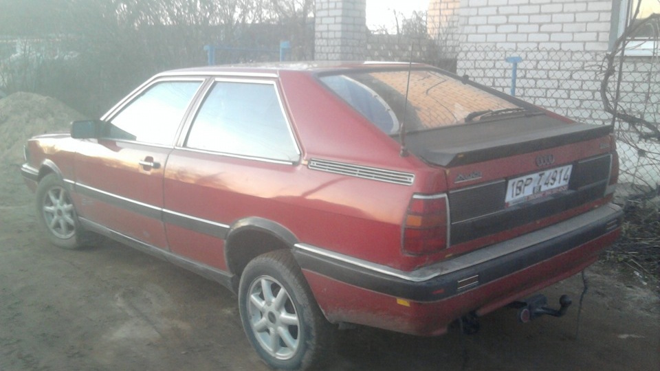 От чего подойдут запчаст? — Audi Coupe (81,85), 1,8 л, 1985 года ...