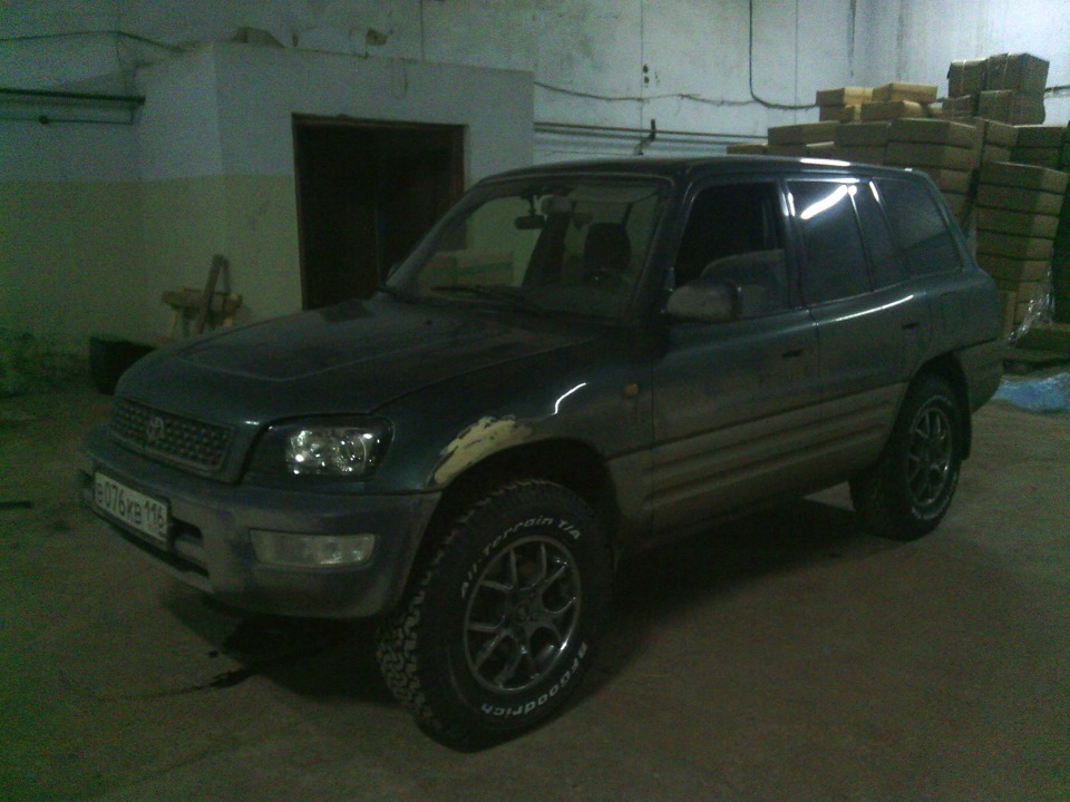 На лето Гудрич АТ 225/75 и замена масла — Toyota RAV4 (I), 2 л, 1997 ...