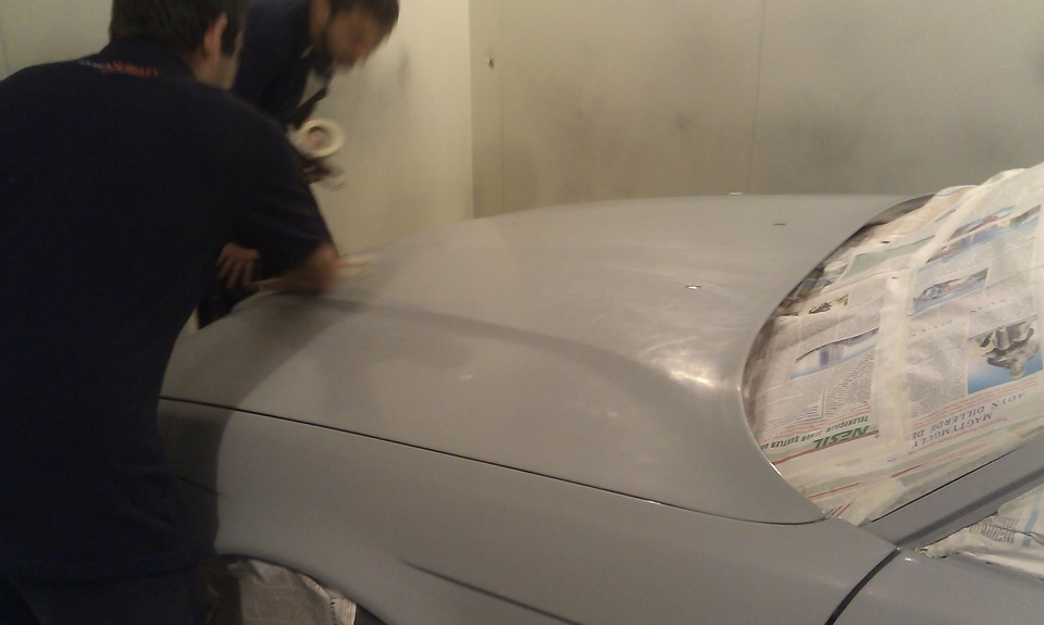 Покраска в хамелеон Mipa — BMW 5 series (E34), 4,4 л, 1993 года ...