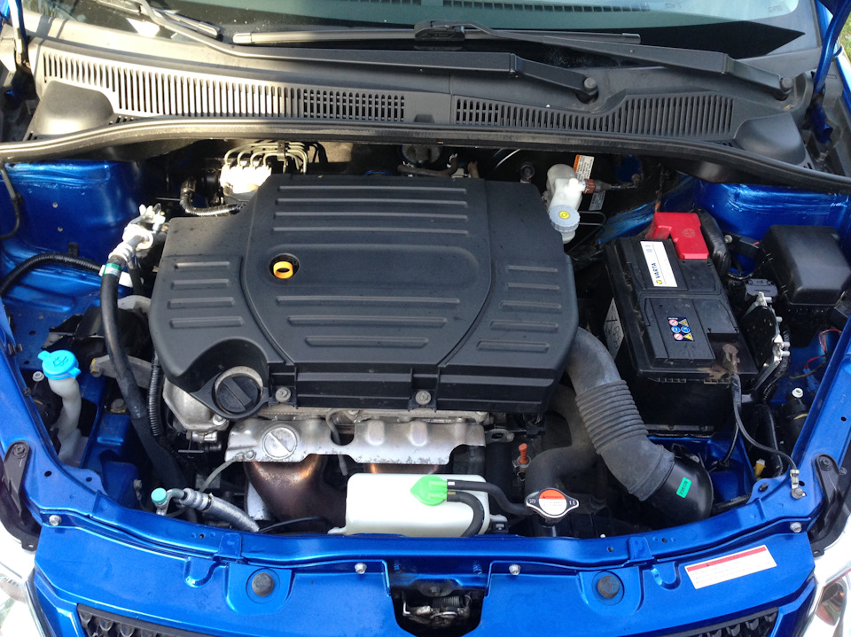 Чистота залог здоровья или помывкапост — Suzuki SX4 (1G), 1,6 л, 2012 ...