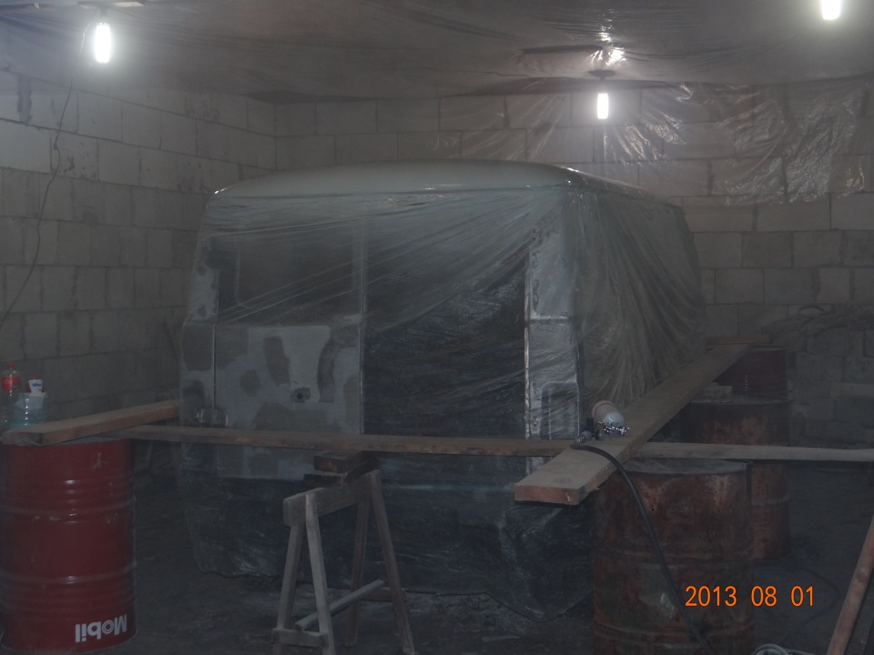 Покраска — УАЗ 3962, 2,4 л, 1998 года | кузовной ремонт | DRIVE2