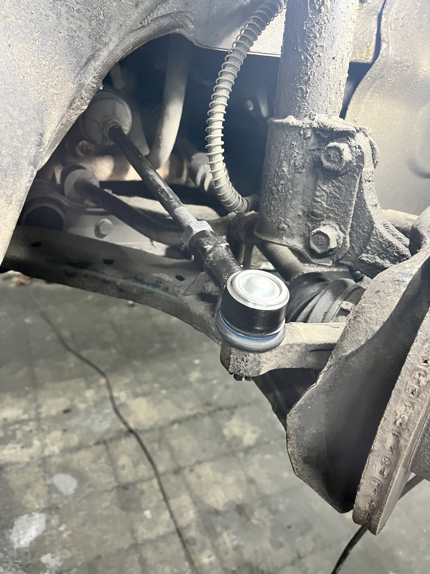 Рулевая тяга и рулевой наконечник — Hyundai Accent (4G), 1,5 л, 2011 ...