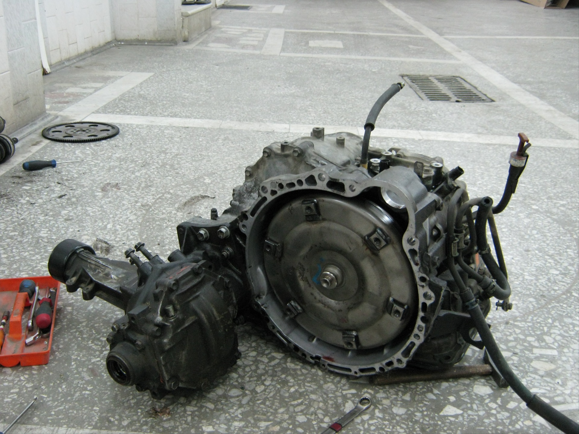 Replaced automatic transmission with manual transmission - Toyota Caldina 20 l 1997