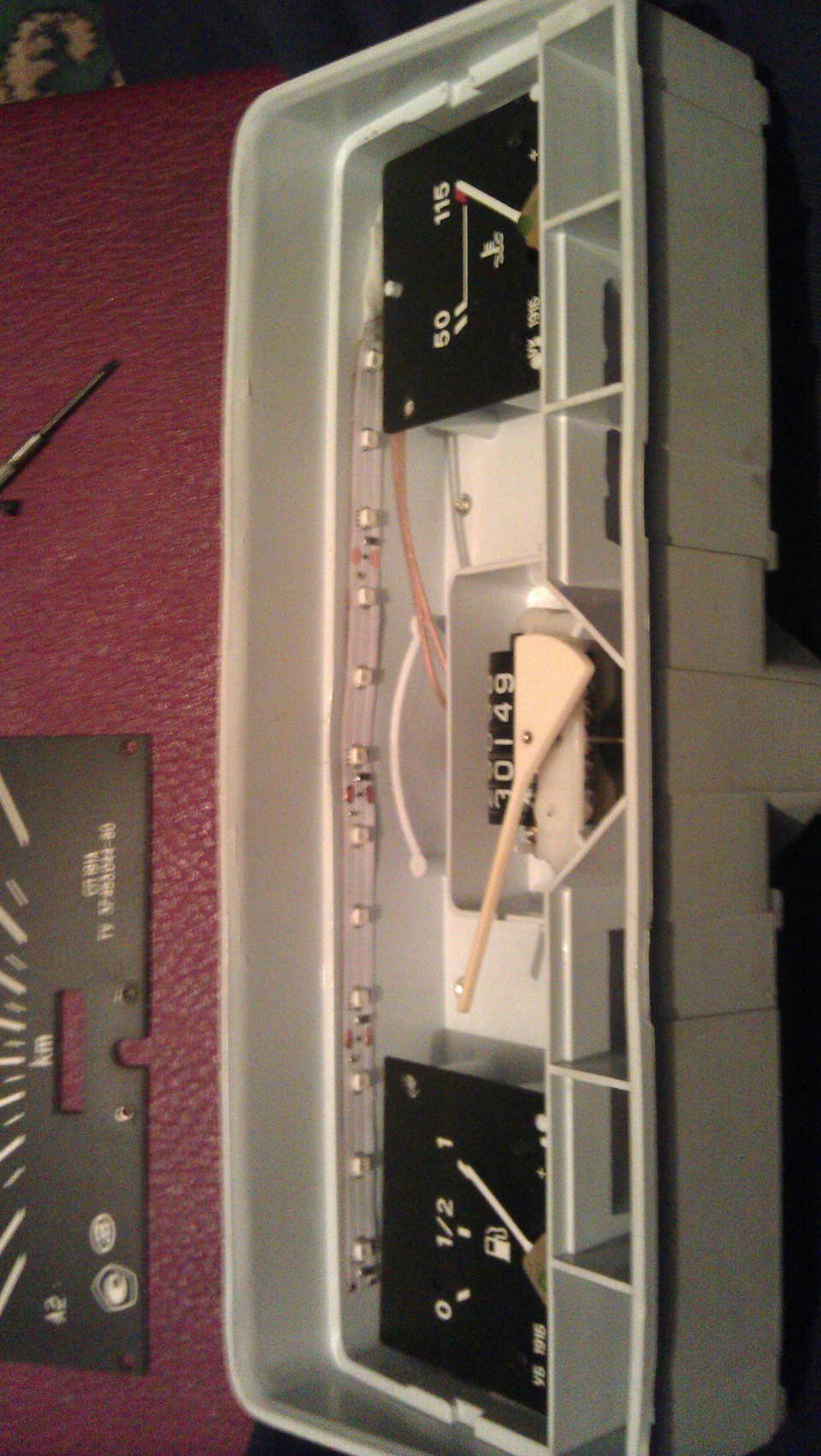 Подсветка панели приборов — КАМАЗ 11113 Ока, 0,6 л, 1999 года ...