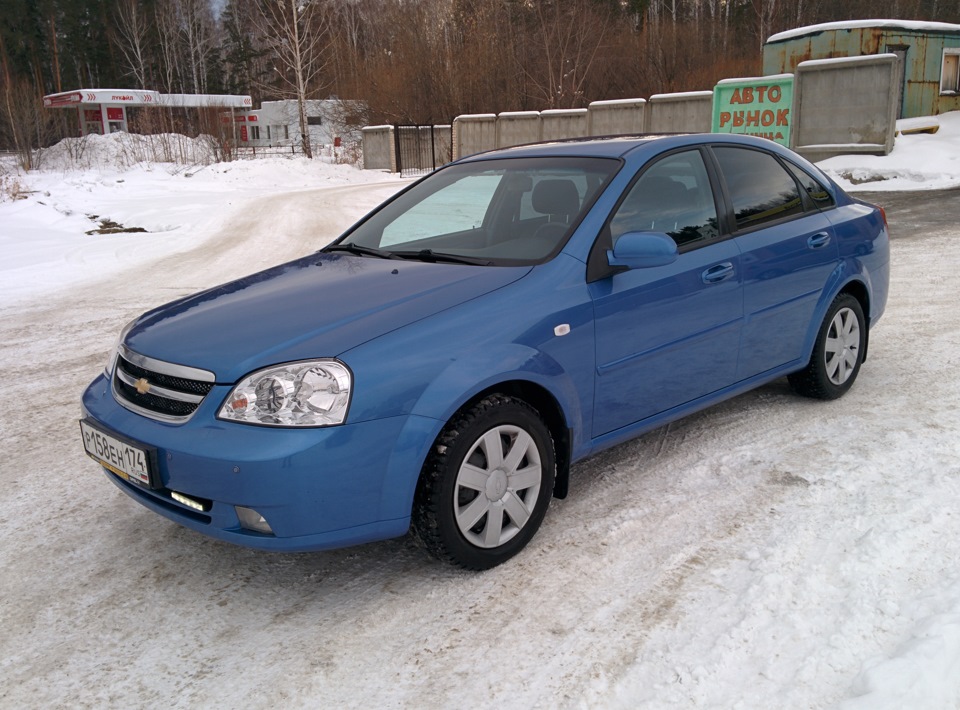 Chevrolet Lacetti седан голубой drive2