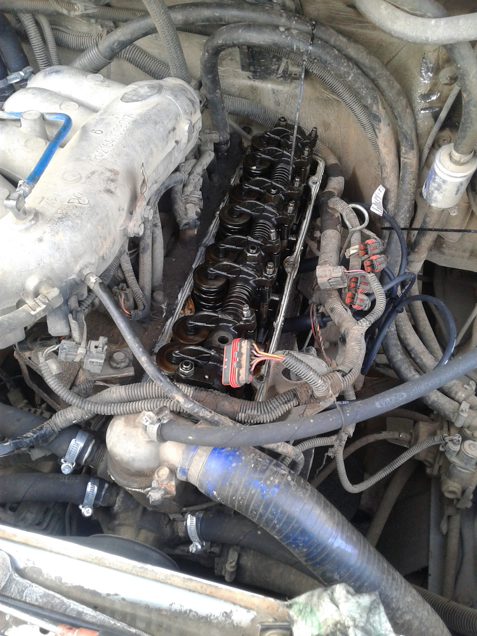 Регулировка клапанов 16.09.17 — ГАЗ Газель, 2,9 л, 2013 года | поломка ...