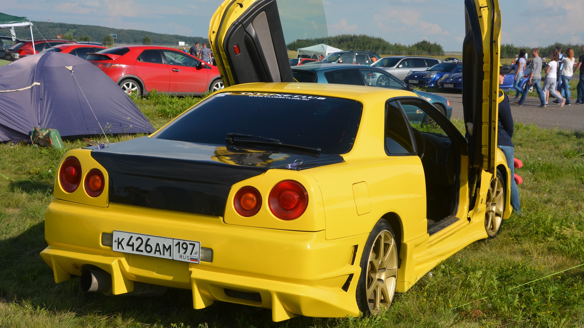 Nissan Skyline (R34) 2.5 бензиновый 1998 | Желток рулит;))) на DRIVE2