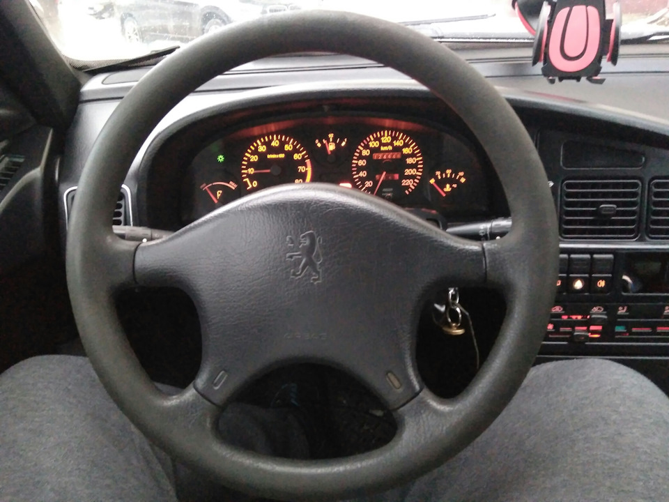 Установка оплетки на руль — Peugeot 405, 1,6 л, 1996 года | стайлинг ...