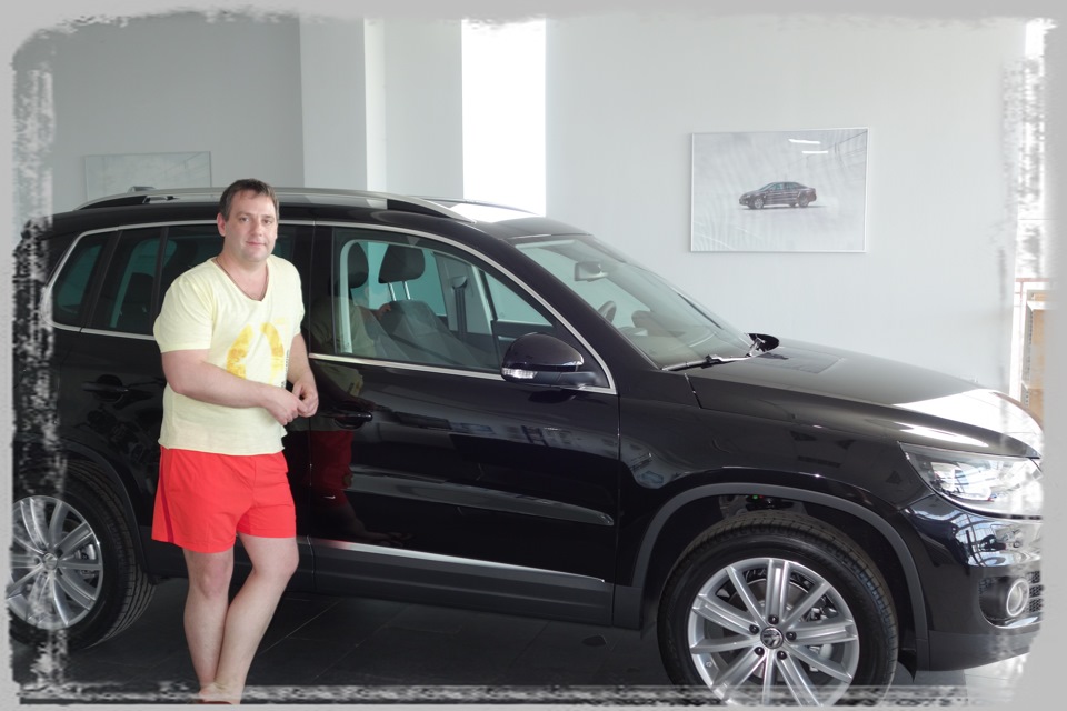 Папа купил автомобиль … тара тара та ))) — Volkswagen Tiguan (1G), 2 л ...