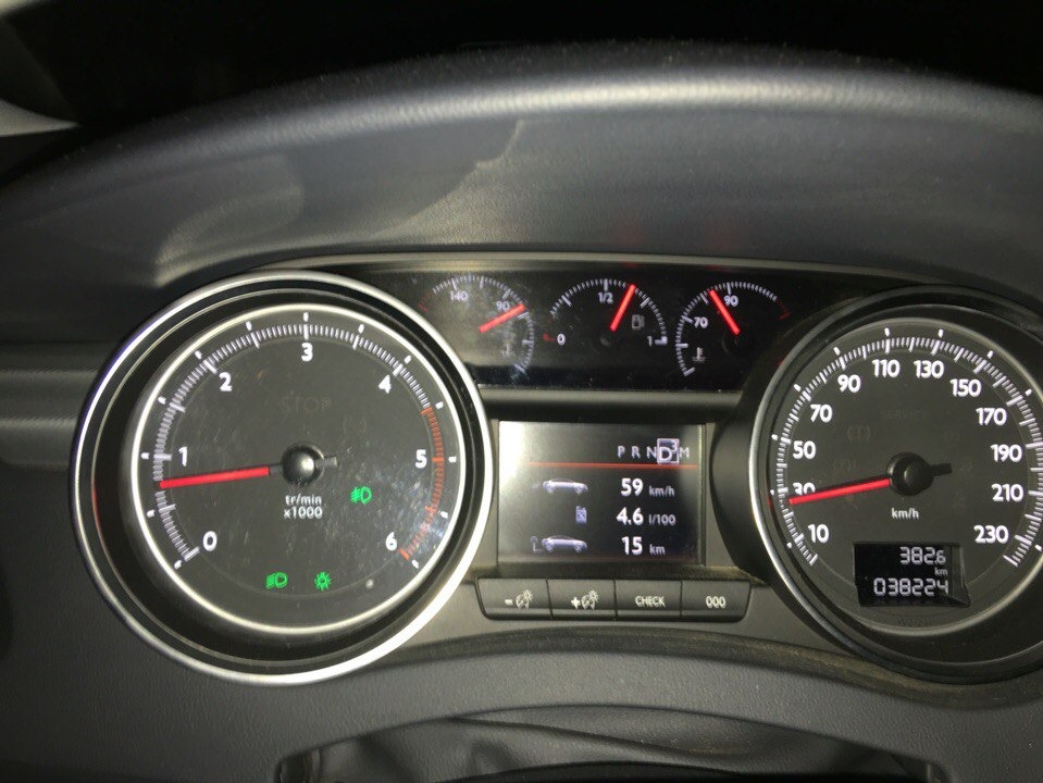 Расход — Peugeot 508 (1G)