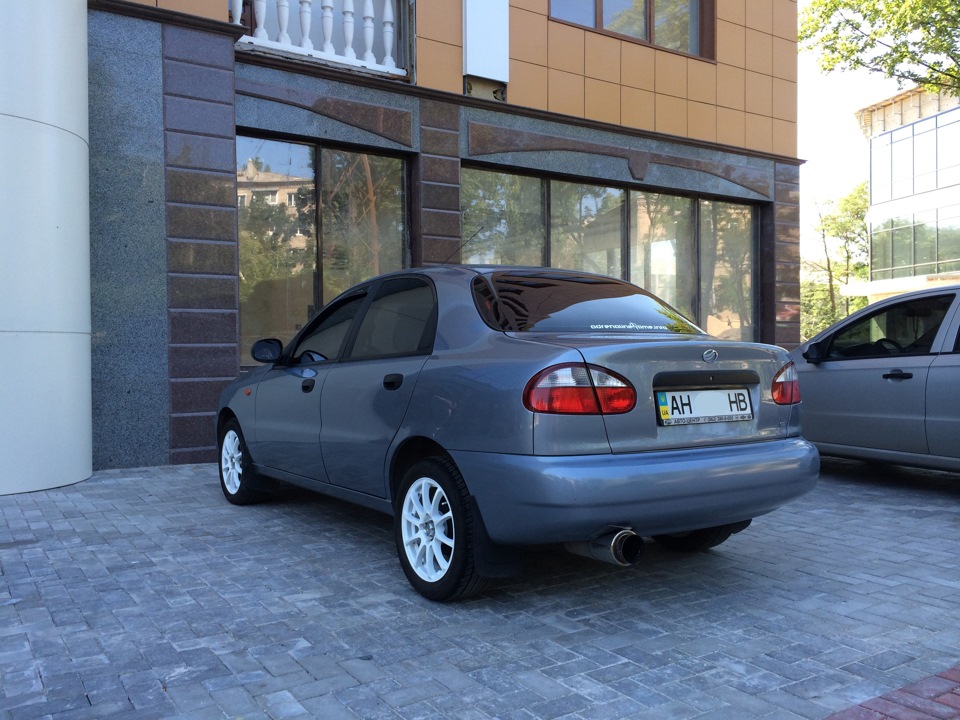 Daewoo lanos такси белый