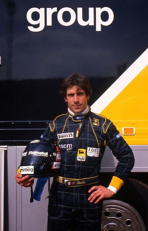 А это Паоло Барилла в бытность пилотом F1