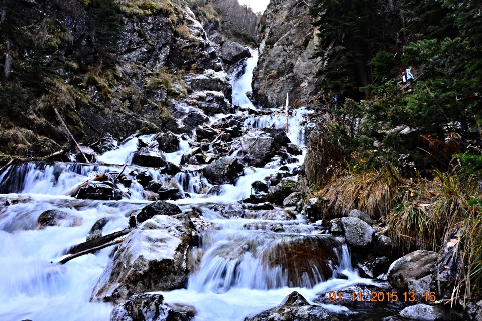 Водопад белый архыз фото