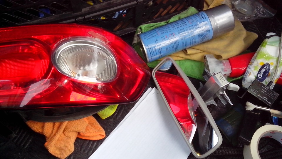 Фотохромное зеркало и фонарь! — Renault Laguna II, 1,6 л, 2006 года ...