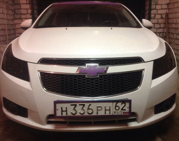 Черные глаза… — Chevrolet Cruze (1G), 1,8 л, 2012 года | стайлинг | DRIVE2