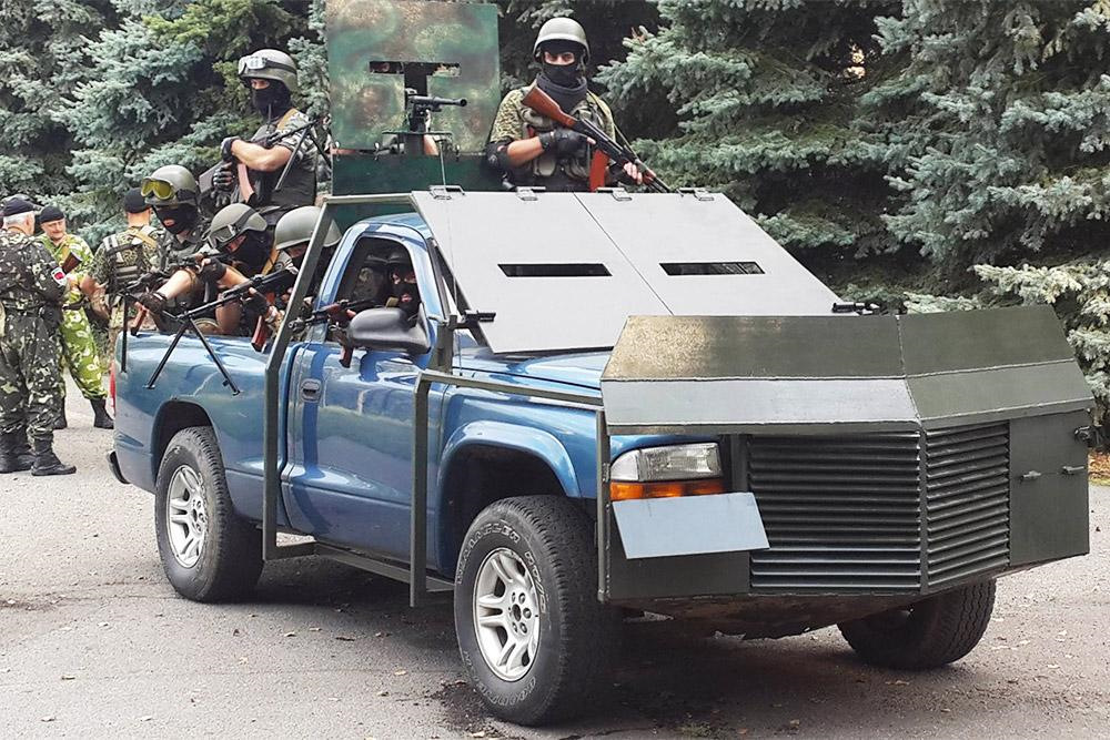 How self-made military equipment is involved in real battles
