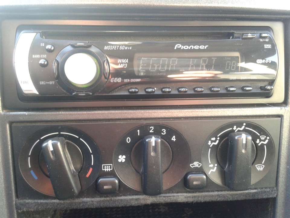 Замена магнитолы китайщины на Pioneer — Mitsubishi Space Star (1998), 1 ...