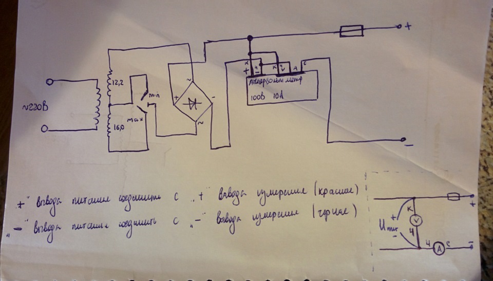 Автоматическое зарядное устройство 18А (12В)