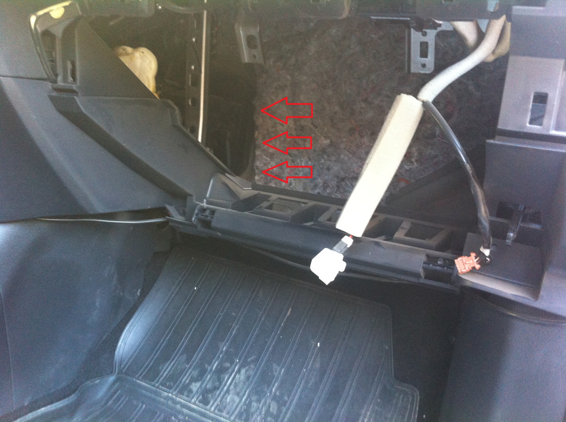 Замена салонного фильтра пошагово - Nissan Qashqai (1G), 1,6 л, 2010 года планов
